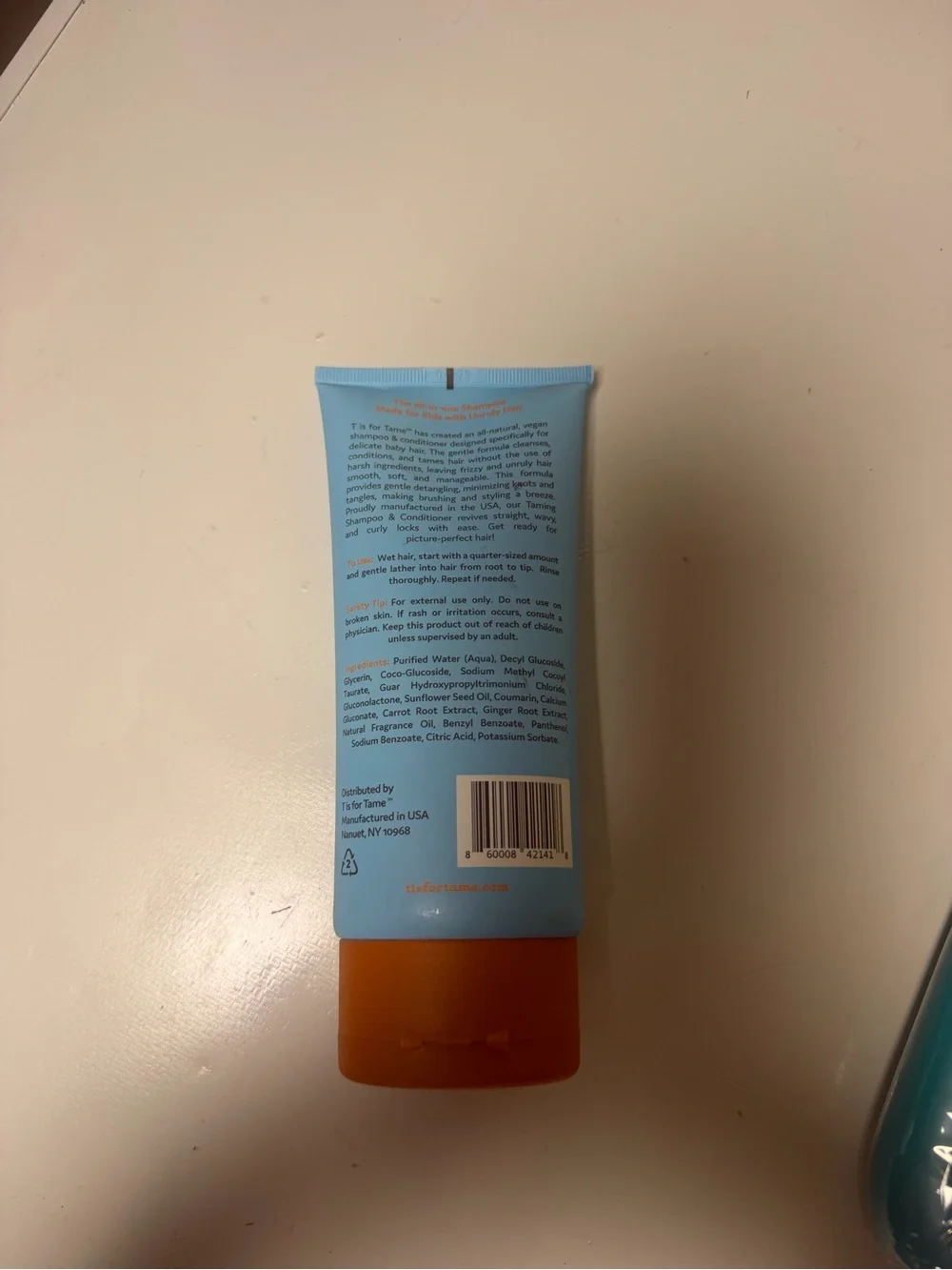 Kids Taming Shampoo & Detangler Spray — Light Blue